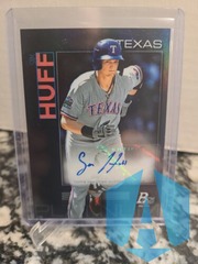 SAM HUFF 2020 Bowman Platinum Rookie AUTO #TOP-89 Texas Rangers